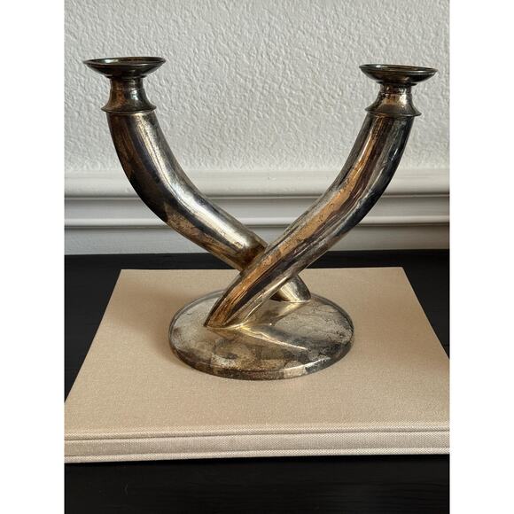Silver Candelabra Gio Ponti Style - Picture 2 of 10